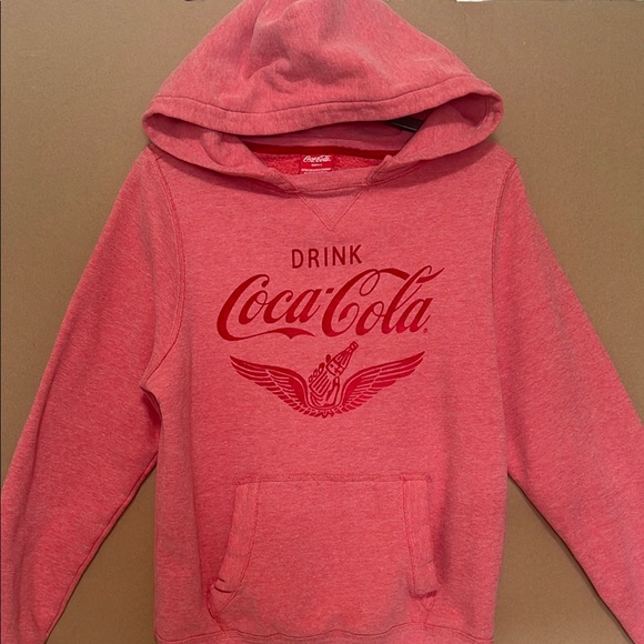 Coca Cola Red Hoodie Sweatshirt - Picture 4 of 9